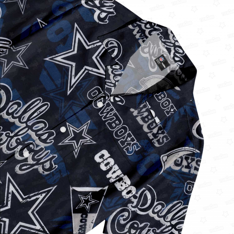 Dallas Cowboys Lone Star Breeze Hawaiian Shirt
