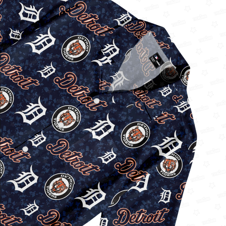 Detroit Tigers Roaring Spirit Hawaiian Shirt
