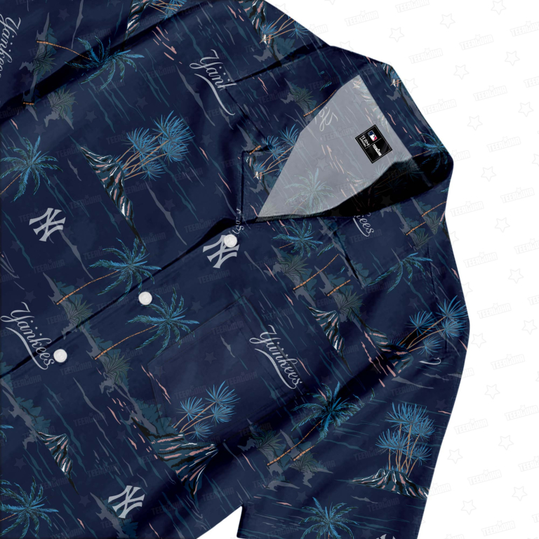 New York Yankees Summer Island Hawaiian Shirt