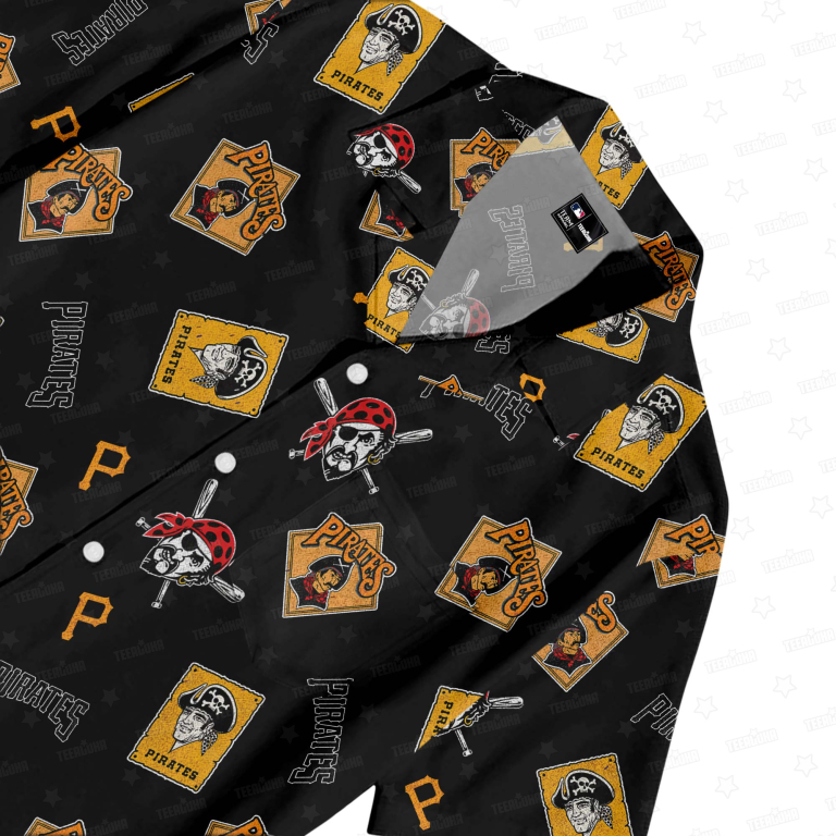 Pittsburgh Pirates Vintage Hawaiian Shirt