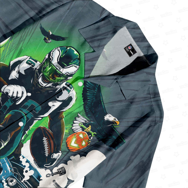 Quez Watkins Eagles Velocity Vibe Hawaiian Shirt