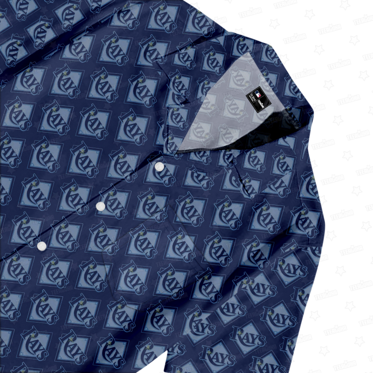 Tampa Bay Rays Seaside Symphony Hawaiian Shirt