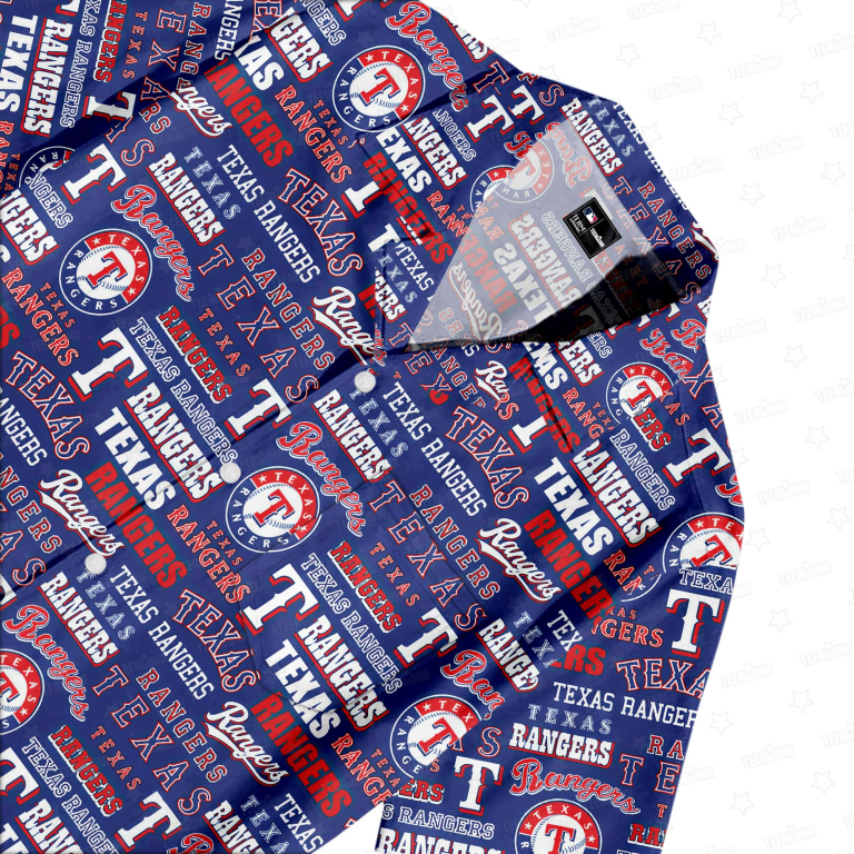 Texas Rangers Ballpark Adventure Hawaiian Shirt