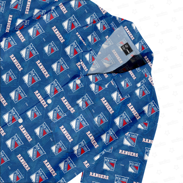 New York Rangers Frozen Rivals Hawaiian Shirt