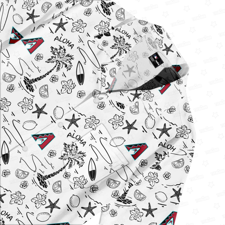 Arizona Diamondbacks Aloha Paradise Hawaiian Shirt