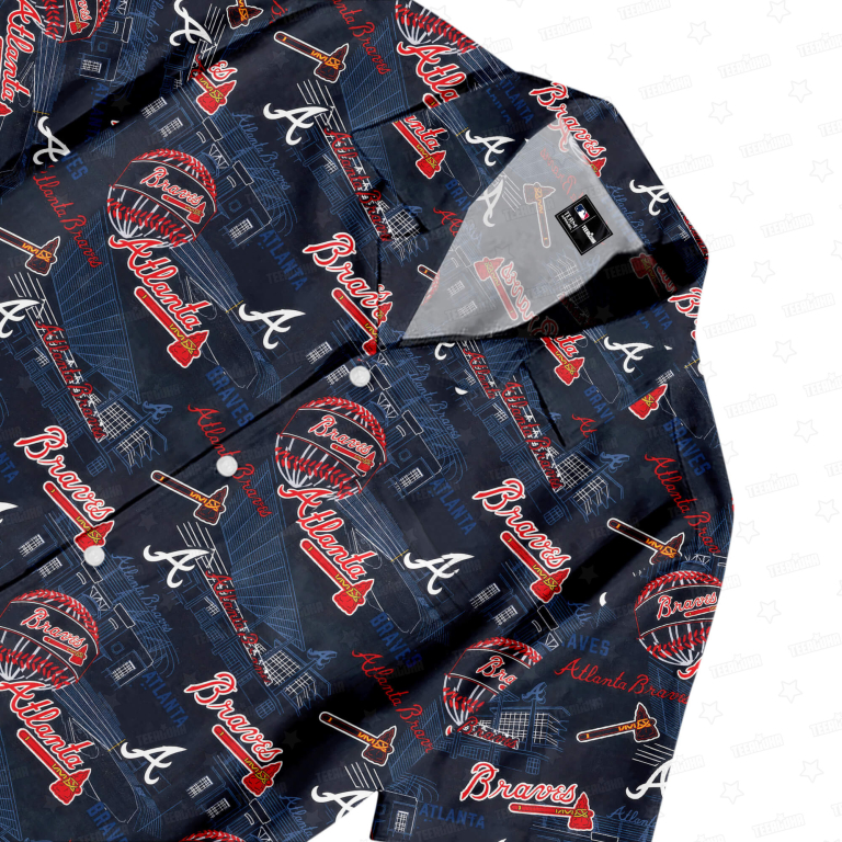 Atlanta Braves Truist Park Hawaiian Shirt
