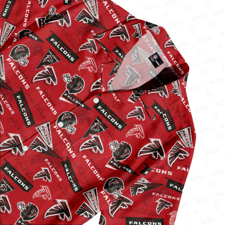 Atlanta Falcons Airborne Aviators Hawaiian Shirt