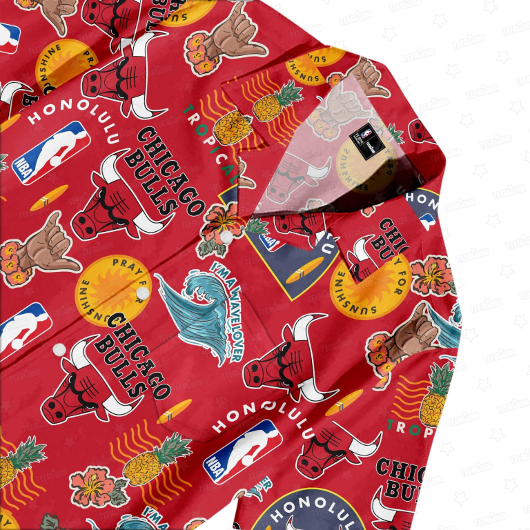 Chicago Bulls Aloha Breeze Hawaiian Shirt