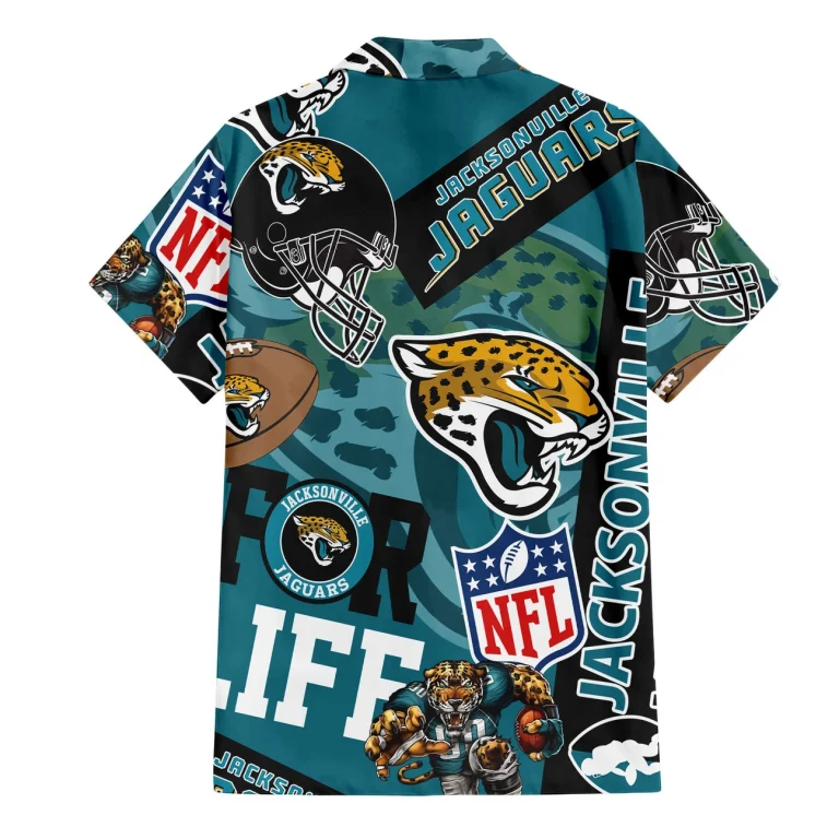 Jacksonville Jaguars For Life Hawaiian Shirt