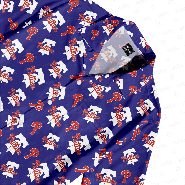 Philadelphia Phillies Fastball Frenzy Hawaiian Shirt