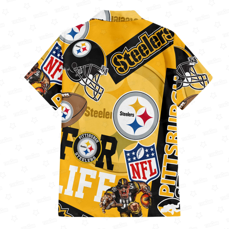 Pittsburgh Steelers For Life Hawaiian Shirt