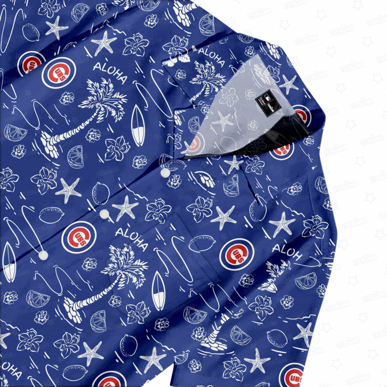 Chicago Cubs Aloha Paradise Hawaiian Shirt