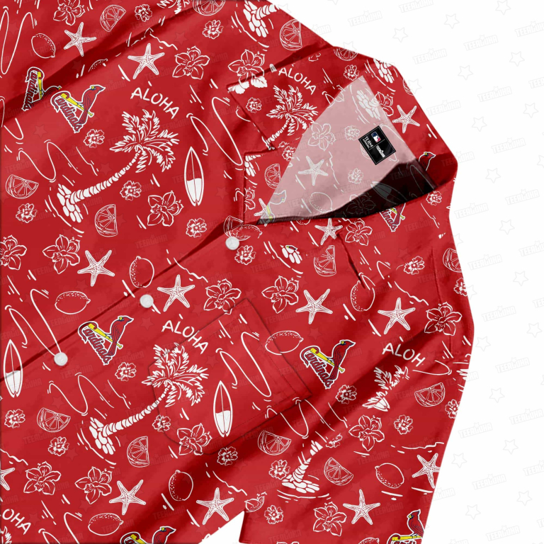 St. Louis Cardinals Aloha Paradise Hawaiian Shirt